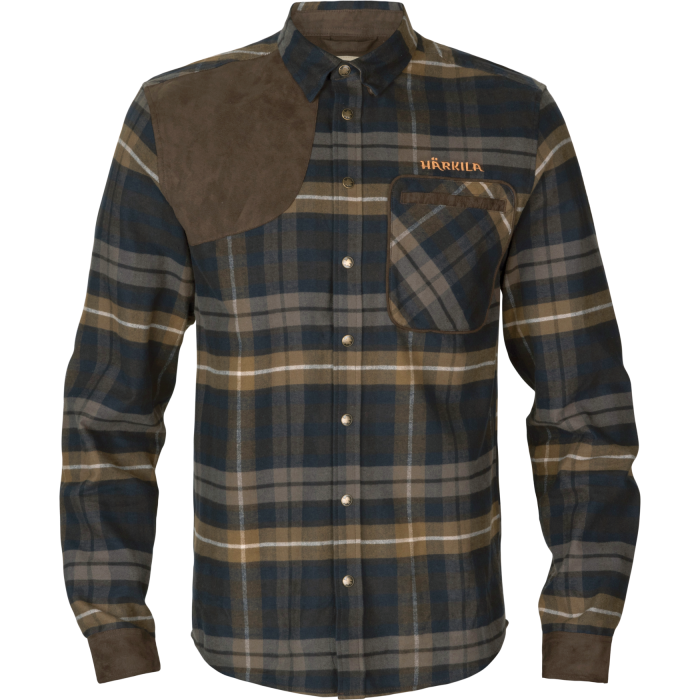 Koszula Harkila Jarne shooting L/S Dark olive (10032000100)