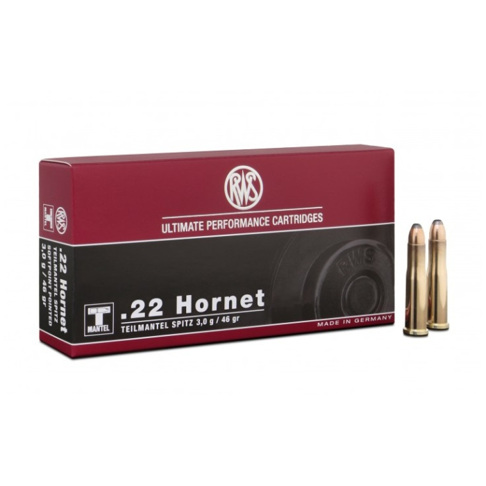 Amunicja RWS .22 HORNET MATCH TMS 3.0g