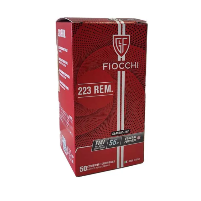 Amunicja Fiocchi FMJ .223 Rem 55gr