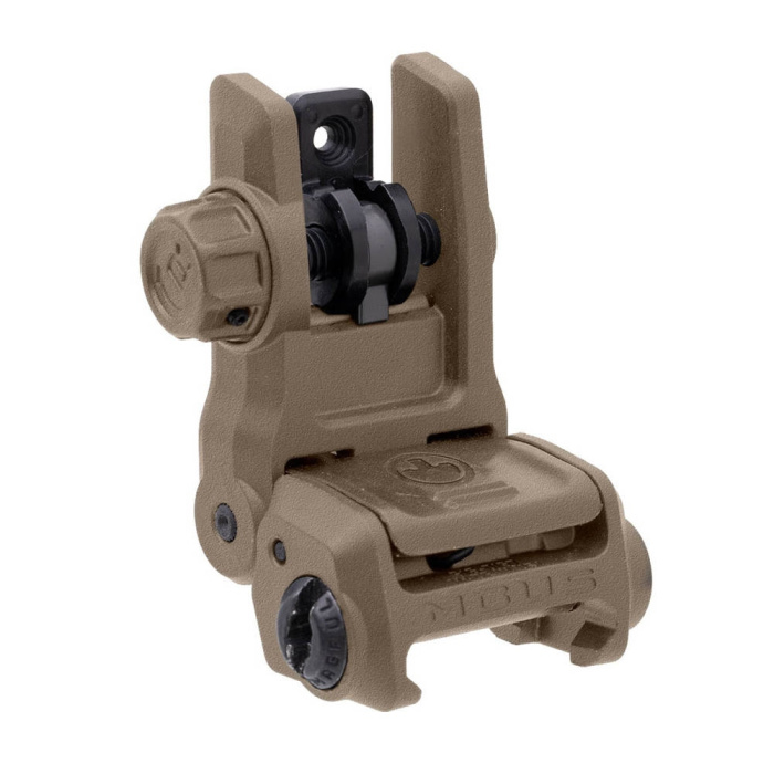 Magpul - Celownik przeziernikowy składany MBUS Gen. 3 - Flat Dark Earth - MAG1167-FDE (38077)