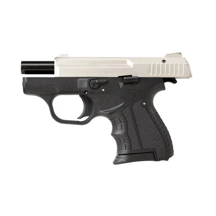 Pistolet alarmowy Stalker M906 kal. do 6 mm - Satyna