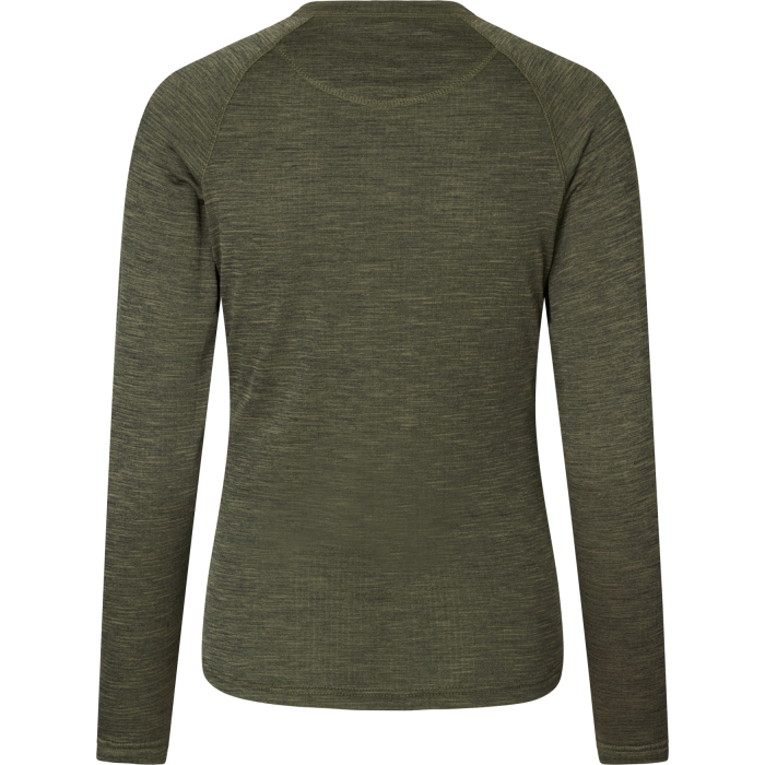 KOSZULKA DAMSKA SEELAND ACTIVE L/S WOMEN PINE GREEN - (160210328)