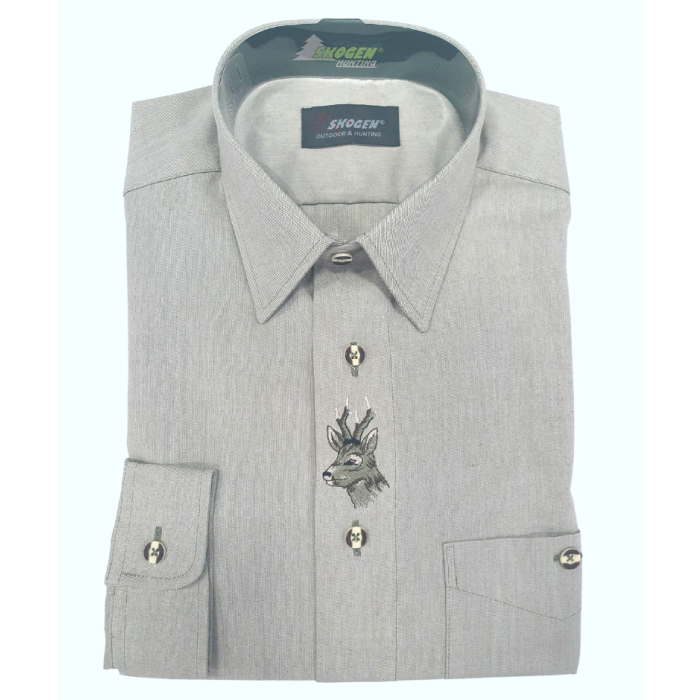 Koszula myśliwska Skogen Rehbock z haftem koziołka (20006009)