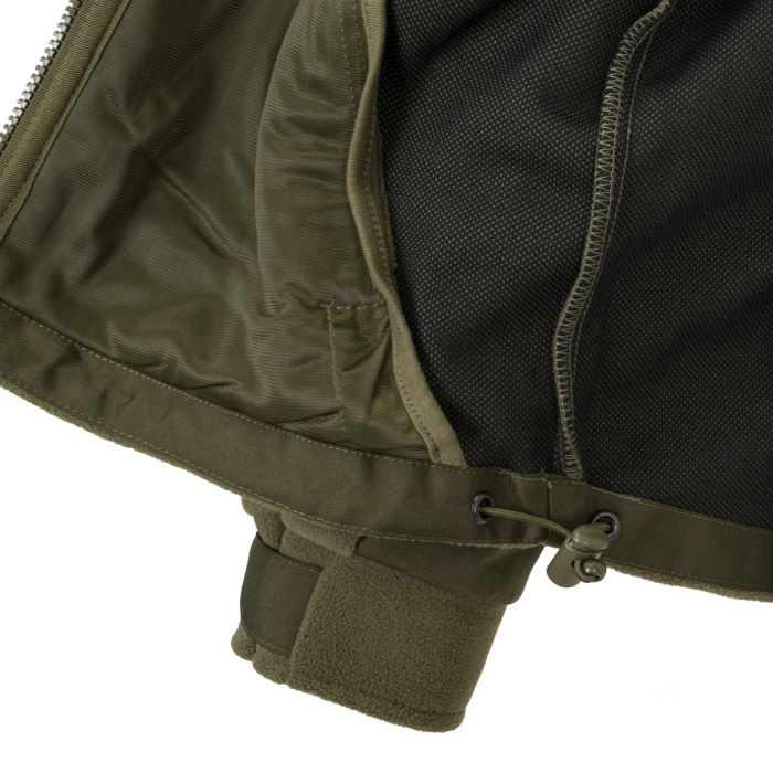 Bluza polarowa Helikon Classic Army - Green Olive/Black (BL-CAF-FL-16)