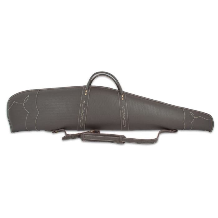 HUETTER Skórzany futerał pokrowiec na broń ozdobne szycie nr 152