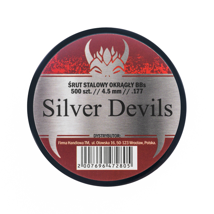 Śrut stalowy BB Silver Devils 4,5 mm 500 szt.