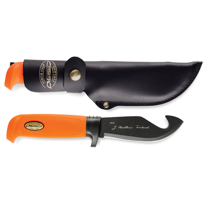 Nóż Marttiini Skinner z hakiem orange (378024T)