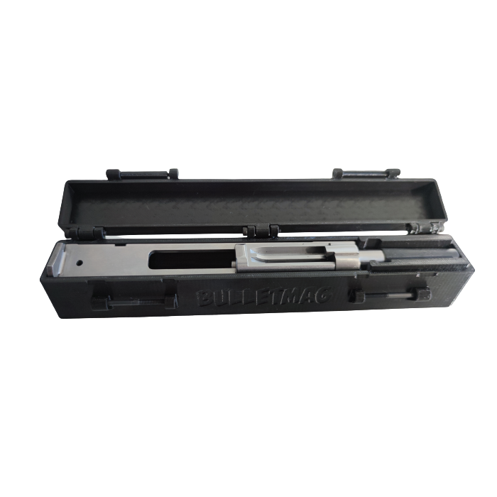 POJEMNIK NA KONWERSJĘ CMMG/ZAMEK AR (ZATRZASKI) - CZARNY