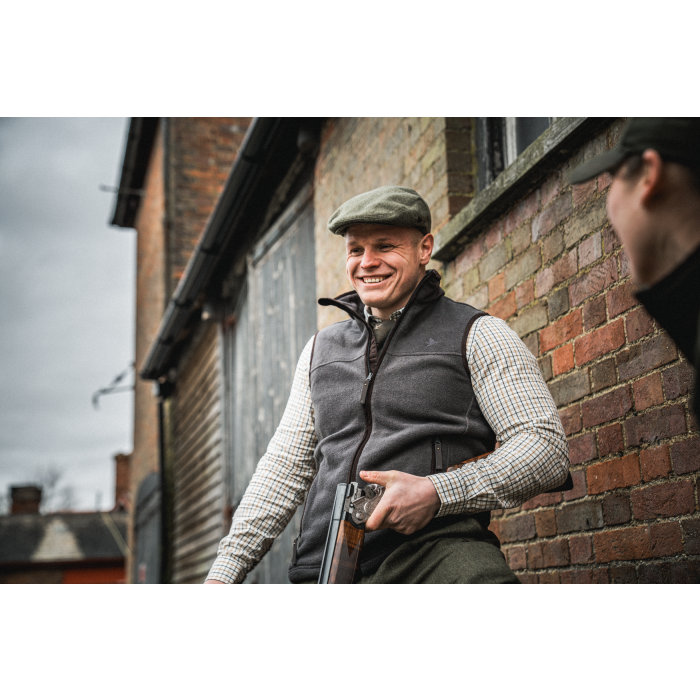 Kamizelka polarowa Woodcock Earl Dark Grey Melange (40212202200)