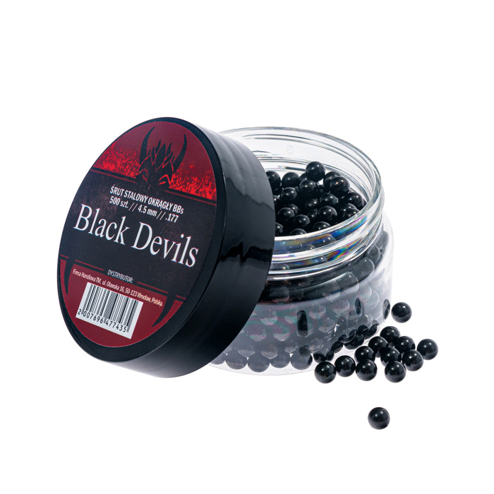 Śrut stalowy BB Black Devils 4,5 mm 500 szt.