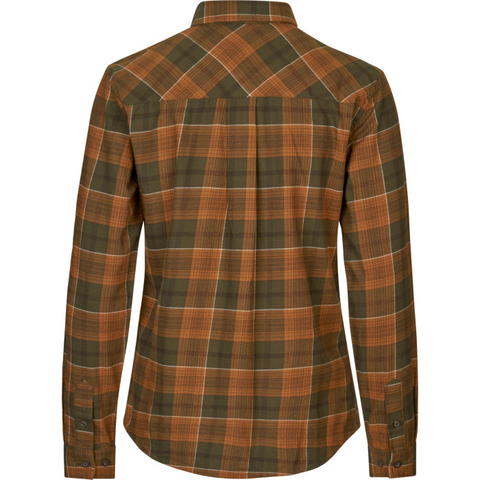 Koszula damska Seeland Skye Flannel - Grizzly Brown/Terracotta Check (40278801200)