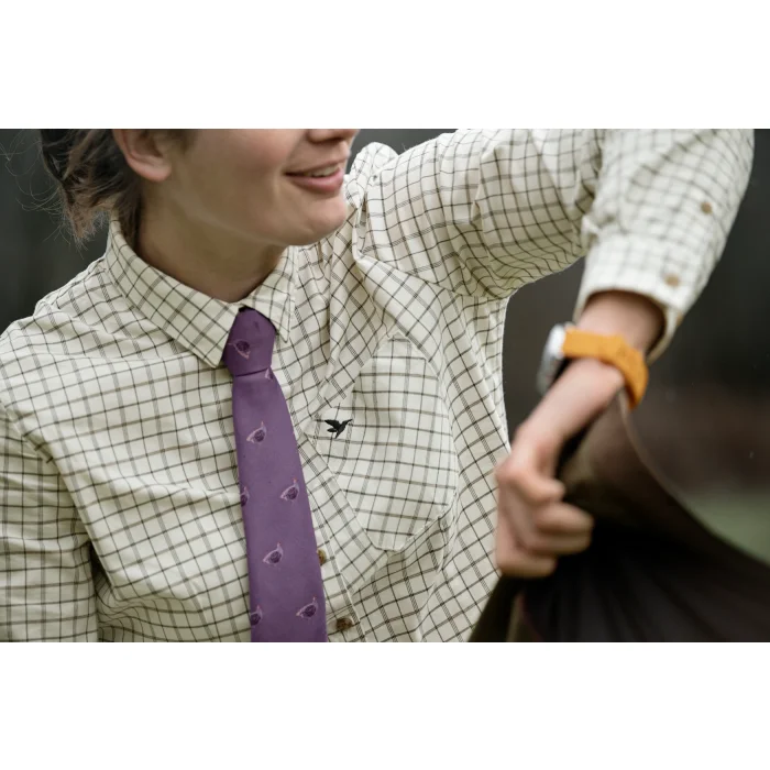 Koszula damska SEELAND Kerry Shooting - Estate Blue/Pine Green Check (402798035)