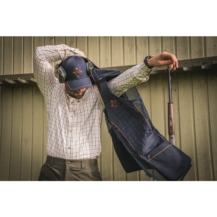 Koszula SEELAND Oxford Shooting Classic Blue/ Merlot Check (403048027)