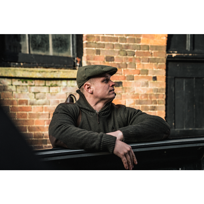 Sweter SEELAND Haze Windbreaker Knit - Dark Brown (40313100700)