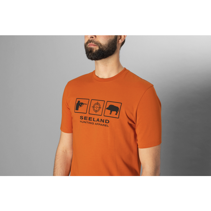 Koszulka Seeland Lanner Gold Flame