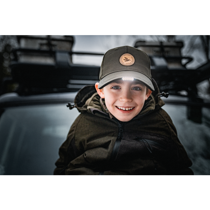 Czapka dziecięca Seeland Skarn LED Junior Cap - Pine green (40376003000)