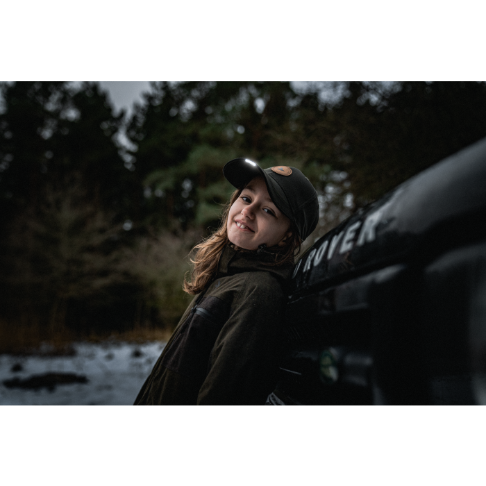 Czapka dziecięca Seeland Skarn LED Junior Cap - Pine green (40376003000)