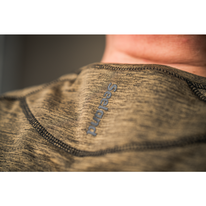 Koszulka SEELAND Peak - Pine green melange (40411001500)