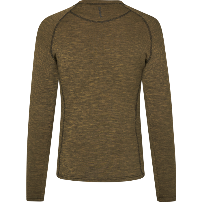 Koszulka damska SEELAND Peak Aia - Military Olive Melange - (40530013100)