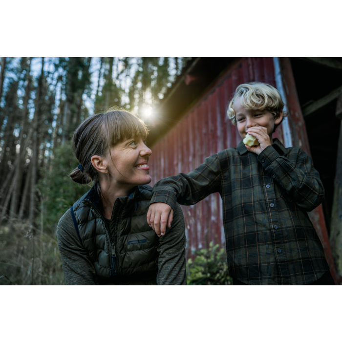 Koszulka damska SEELAND Peak Aia - Military Olive Melange - (40530013100)