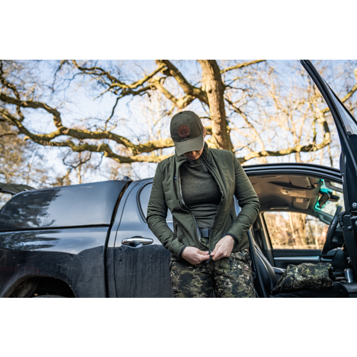 Kurtka podgrzewana Seeland damska Celsius Aia Heat - Pine green (405430030)