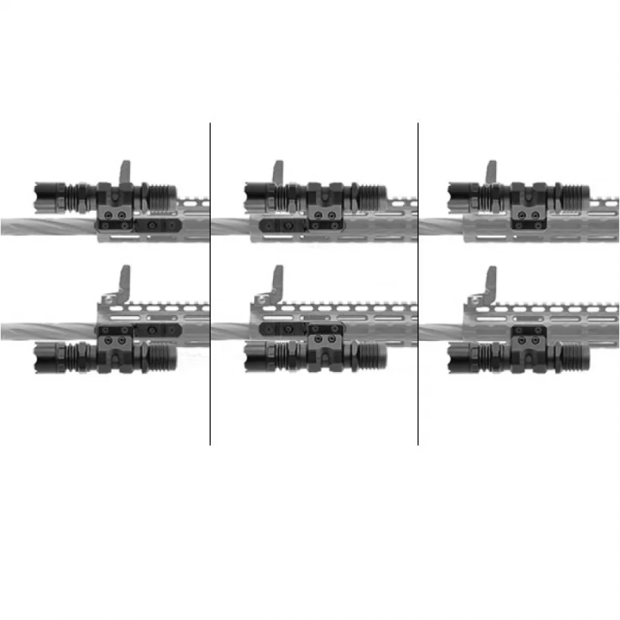 Montaż do latarki Leapers UTG Offset Flashlight Ring Mounts 072-245
