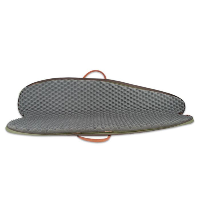 HUETTER Futerał pokrowiec na broń wojskowy brezent+skóra nr 010