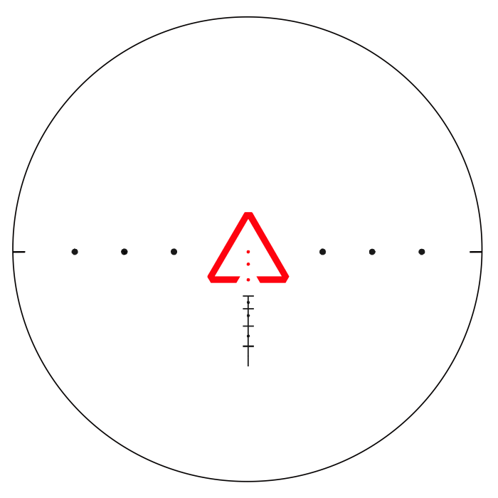 LUNETA REDWIN RW10 SCARLET 1-6×24 SFP CZARNA