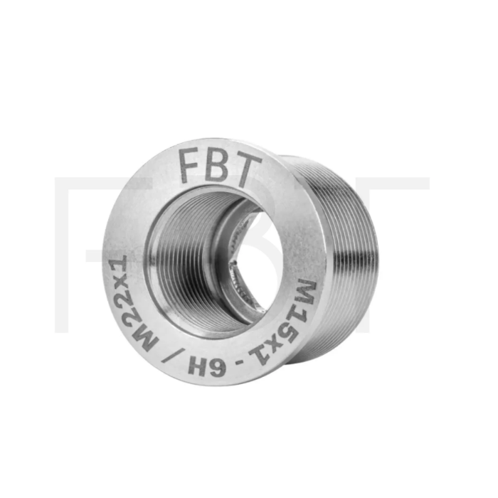 Tuleja FBT M22x1 na M15x1 GA-M15-TI