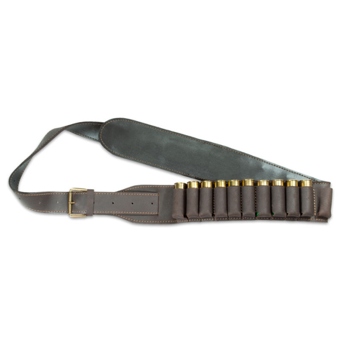 SKÓRZANY PAS NA AMUNICJĘ ŚRUTOWĄ NR 031