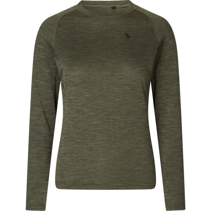 KOSZULKA DAMSKA SEELAND ACTIVE L/S WOMEN PINE GREEN - (160210328)