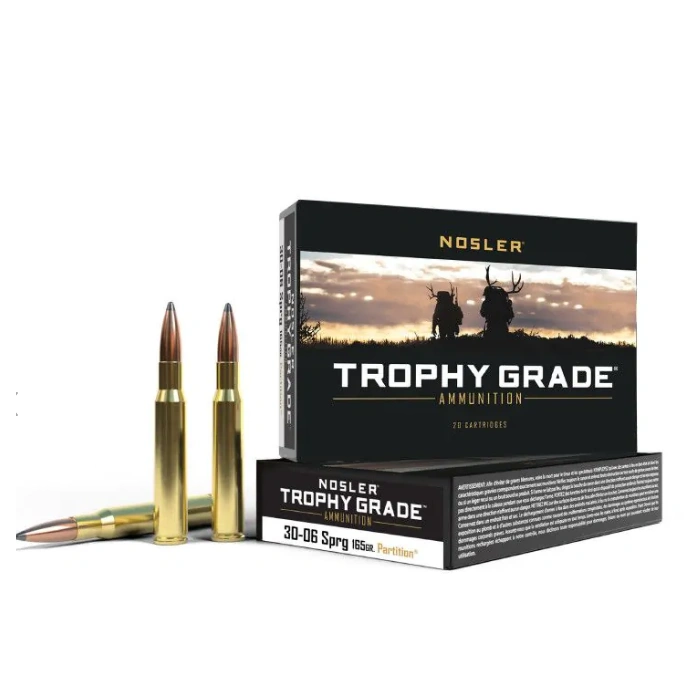 AMUNICJA 30-06 NOSLER PARTITION TGA 165gr .61018