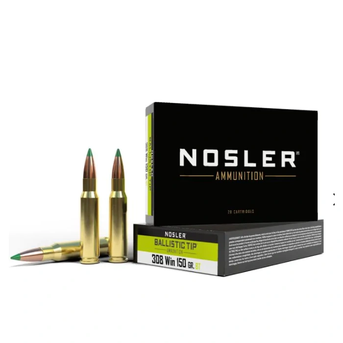 AMUNICJA 308 WIN NOSLER BALLISTIC TIP 150gr .61028