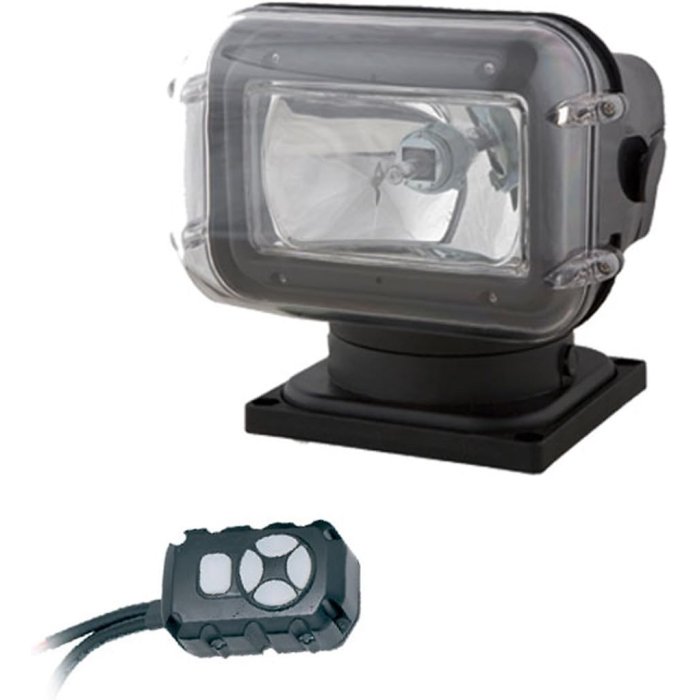 Reflektor halogenowy Roundlite SL96012 ABP z żarówką 35W o sile światła 2500lm.