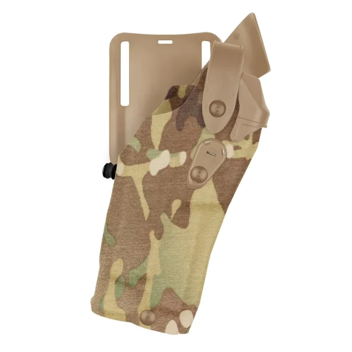 Kabura SAFARILAND 6365RDS-832 do Glock 17 z latarką i celownikiem - MULTICAM