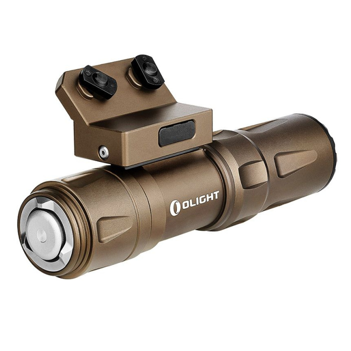 Latarka Olight Odin Mini Desert Tan z montażem - 1250 lumenów
