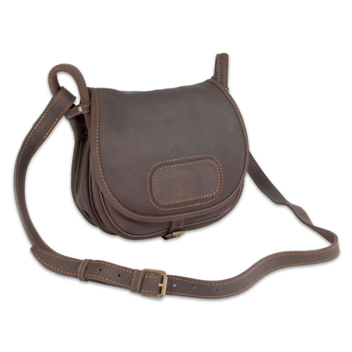 SKÓRZANA TORBA TOREBKA MYŚLIWSKA HUETTER 