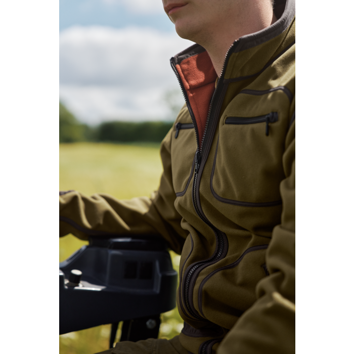 Harkila Kamko Fleece Dark Olive/Arabian Spice GORE-TEX WINDSTOPPER (10250008800)