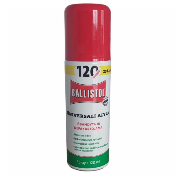BALLISTOL Olej do pielęgnacji broni w aerozolu 120ml