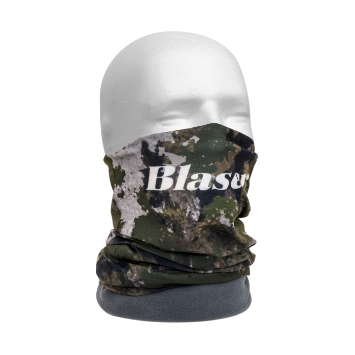 Komin polarowy Blaser camo/szary