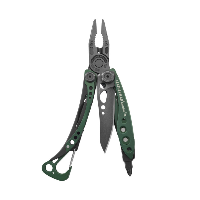 Narzędzie wielofunkcyjne Multitool Leatherman Skeletool CX - Od Green (833139)