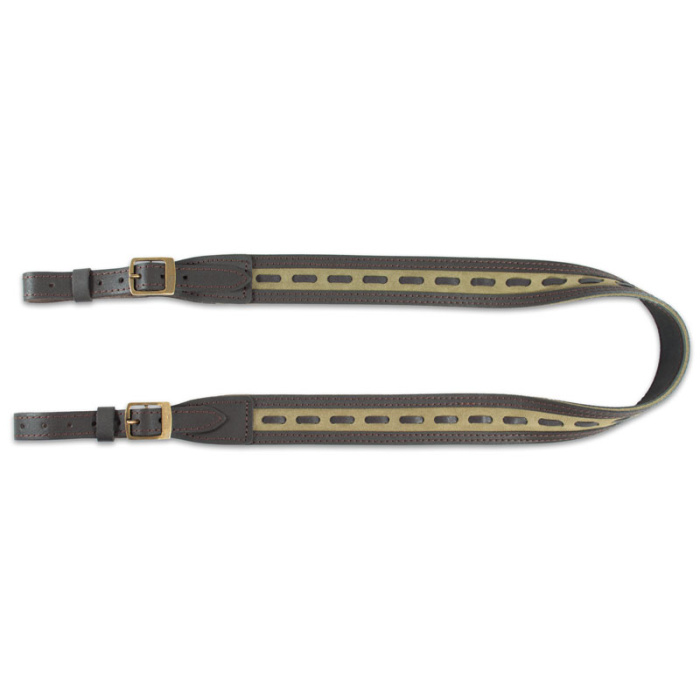 SKÓRZANY PASEK DO BRONI PRZEPLATANY NR 165