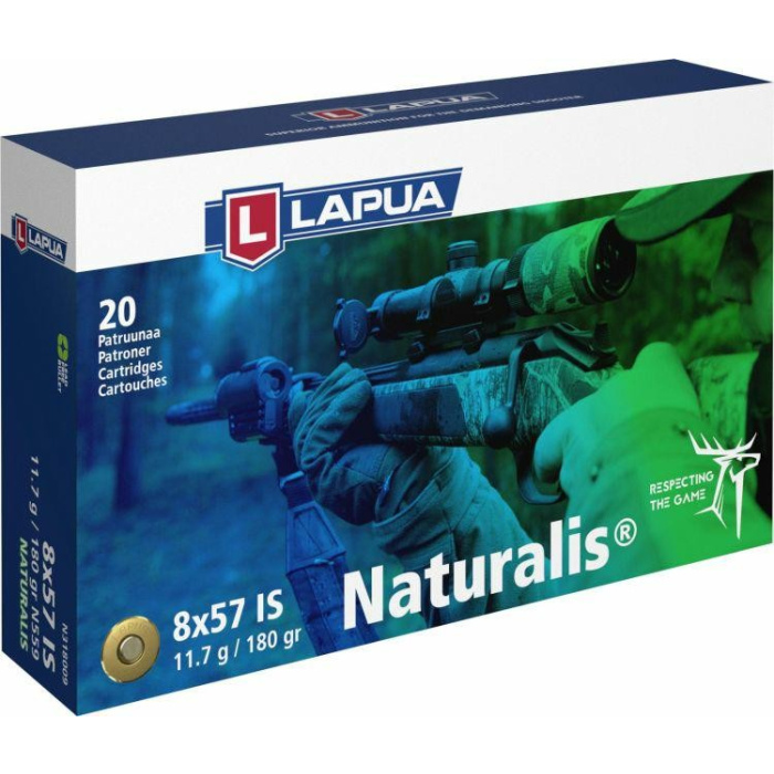 Amunicja LAPUA 8x57 JS NATURALIS 11,7g/180gr