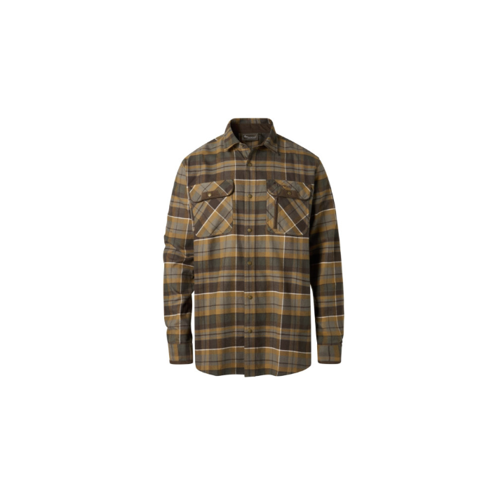 Koszula męska PINEWOOD PRESTWICK EXCLUSIVE 9428 - D.Brown/D.Sandstone