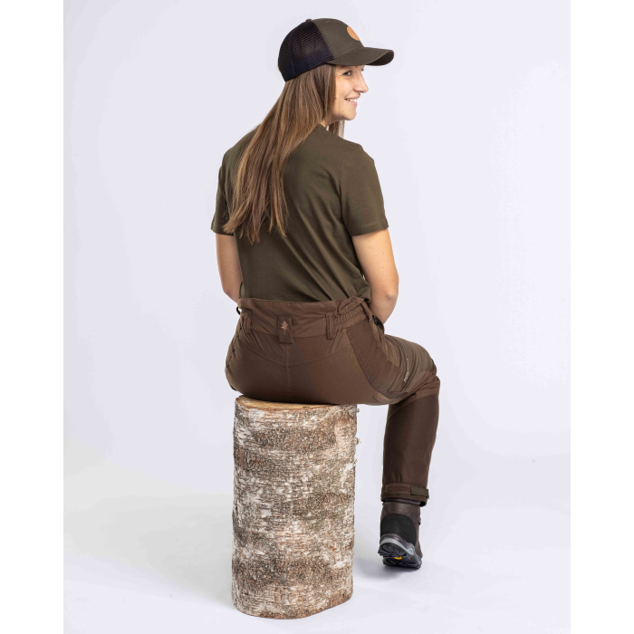 Koszulka Damska Pinewood Red Deer  - Green (3452)