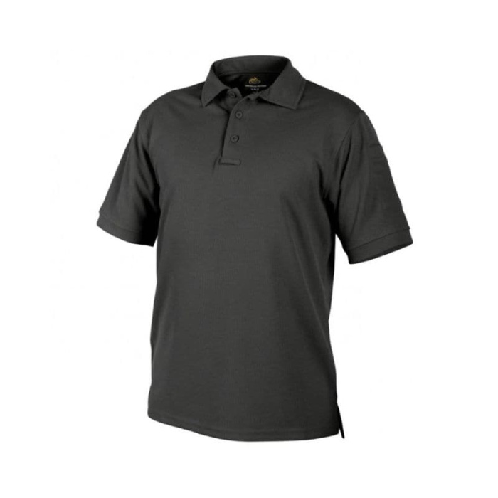 Koszulka termoaktywna Polo Helikon UTL TopCool Black (PD-UTL-TC-01)