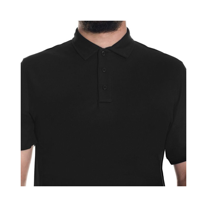 Koszulka termoaktywna Polo Helikon UTL TopCool Black (PD-UTL-TC-01)