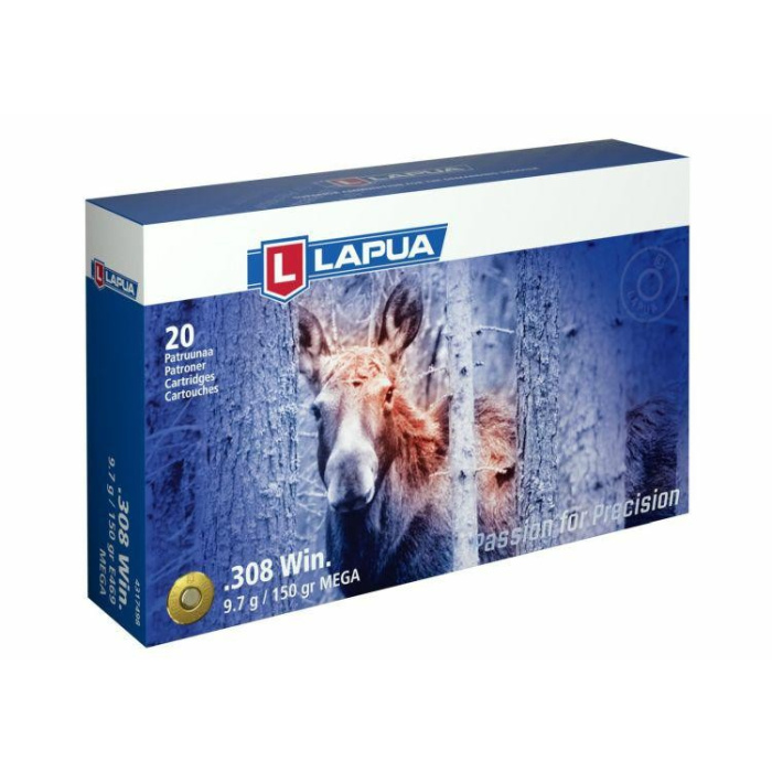 Amunicja LAPUA .308 Win. MEGA 9,7g