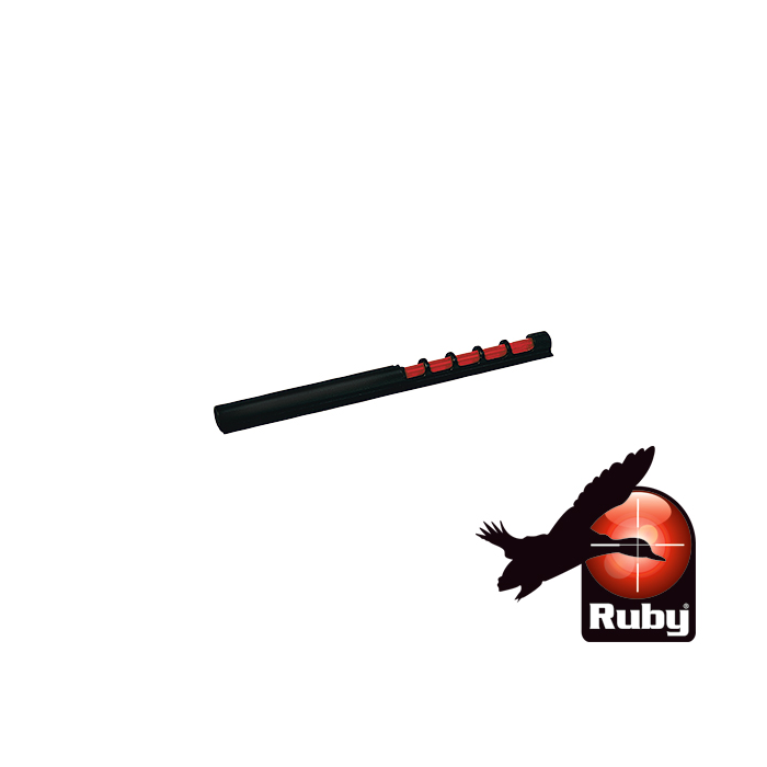 Muszka światłowodowa Ruby 120 mm czerwona