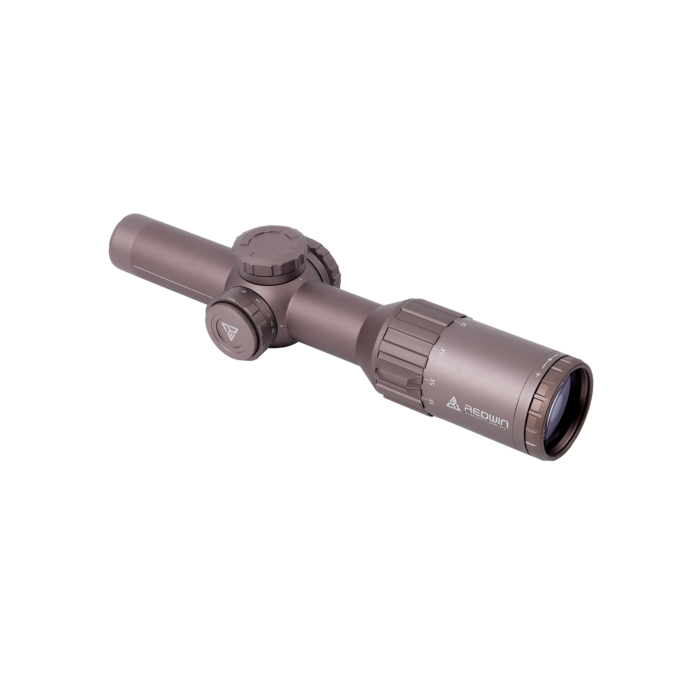 LUNETA REDWIN RW10 SCARLET 1-6×24 SFP BRĄZOWA